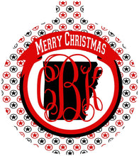 Load image into Gallery viewer, Arkansas Ornament. Monogrammed Hogs Christmas Gift! Great Arkansas Stocking Stuffer!