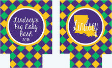 Load image into Gallery viewer, New Orleans Party Hugger. NOLA Bachelorette, Bachelor or Birthday Party Hugger. New Orleans Party Favors. Personalized New Orleans Hugger!