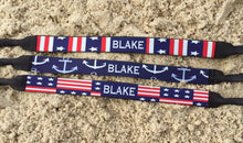 Load image into Gallery viewer, Guys Personalized Neoprene Sunglass Strap