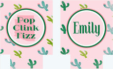 Load image into Gallery viewer, Cactus Party Huggers. Scottsdale Party Favors. Cactus Birthday Party Favors! Cabo Scottsdale Bachelorette! Fiesta Bachelorette Favor