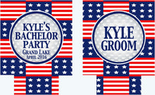 Load image into Gallery viewer, Golf Party favors. Golf Bachelor Party or Birthday Party Favors. America Golf Huggers! USA Wedding Golf Party Huggers