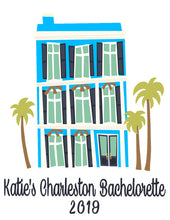 Load image into Gallery viewer, Beach House Personalized Tote Bag