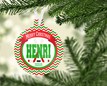 Load image into Gallery viewer, Hockey Personalized Ornament
