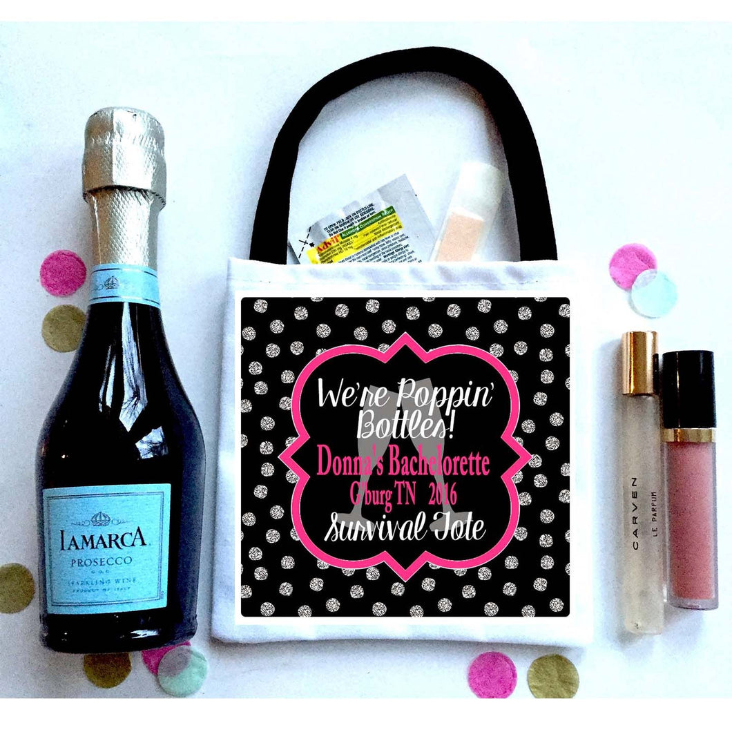 Champagne Party Hangover Recovery Totes