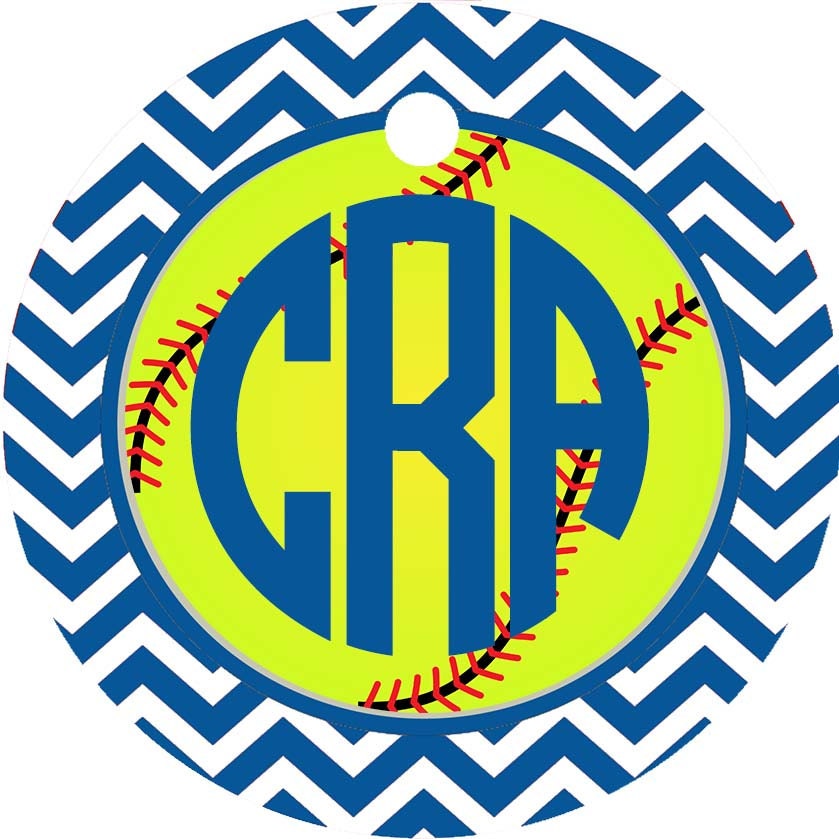 Softball key chains. Perfect as a Softball bag tag. Great Softball tea ...