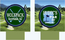 Load image into Gallery viewer, Bachelor Birthday Golf Drink Huggers. Golfer Beverage Insulators. Golf Groomsman or Birthday Party Favors. Wedding Golf Can Huggers!
