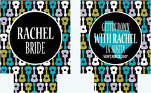 Load image into Gallery viewer, Guitar Party Huggers. Music City Bachelorette or Girl&#39;s Weekend Favors. Concert Party Coolies.Austin or Nashville Party Favors. Nash Bash!
