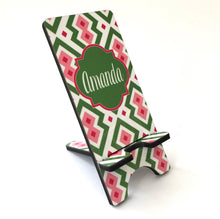 Load image into Gallery viewer, Pink and Green Phone Stand
