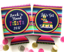 Load image into Gallery viewer, Fiesta Party Huggers. Fiesta Vacation or Girls Weekend. Mexican Fiesta Party Favors. Fiesta Birthday Party Favors! Bachelorette Fiesta!
