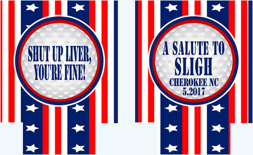 USA Golf Huggers. Golfer Huggers. Golf Groomsman or Birthday Party Favors. America Golf Huggers! Wedding Golf Huggers