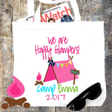 Load image into Gallery viewer, Camper Party Personalized Tote Bag
