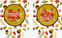 Load image into Gallery viewer, Friendsgiving Party Huggers. Thanksgiving Party Favors. Turkey Party Huggers. Thanksgiving Wedding Shower Favors!

