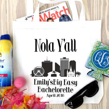 Load image into Gallery viewer, Nola Personalized Tote Bag

