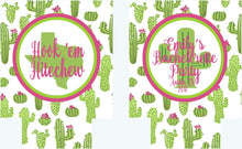 Load image into Gallery viewer, Cactus Party Huggers. Girls weekend Cactus Favors. Scottsdale Birthday Party Favors. Cactus Scottsdale or Cabo Bachelorette Favors.
