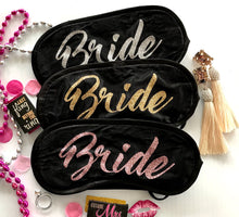 Load image into Gallery viewer, Bride to Be 4&quot; Glitter Vinyl Satin Sash
