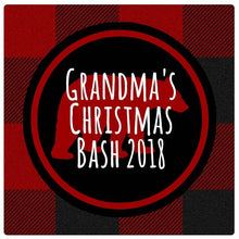 Load image into Gallery viewer, Buffalo Plaid Personalized Party Bags
