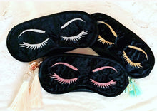 Load image into Gallery viewer, Eyelashes Glitter Sleep Mask
