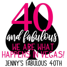Load image into Gallery viewer, Vegas Personalized Birthday Party Bag
