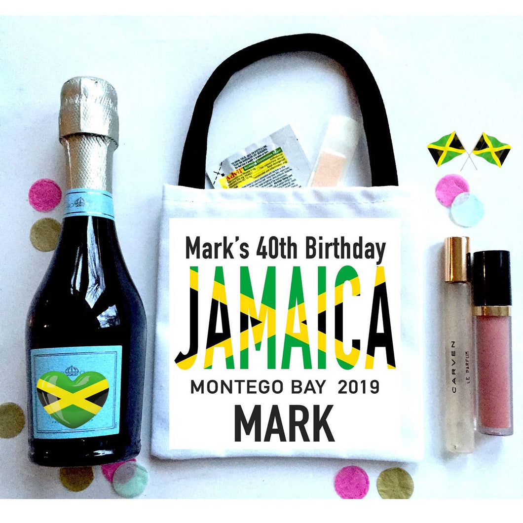 Jamaica Vacation Hangover Bags