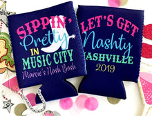 Load image into Gallery viewer, Nashville Party Huggers. Nashville Bachelorette or Birthday Party Favors.Nash Bash Party Favors. Nashlorette Bachelorette Coolies!
