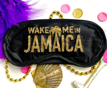Load image into Gallery viewer, Jamaica Glitter Sleep Mask
