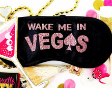 Load image into Gallery viewer, Vegas Glitter Sleep Mask
