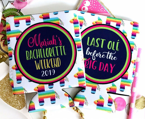 Last Olé Party Huggers. Fiesta Vacation or Girls Weekend. Fiesta Party Favors. Fiesta Birthday Favors! Bachelorette Fiesta!