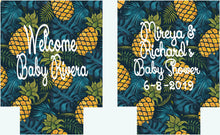 Load image into Gallery viewer, Pineapple Party Huggers. Tropical Bachelorette or Birthday Favors.Custom Pineapple Huggers. Charleston, Miami, Cabo, Hawaii! Girls Weekend!
