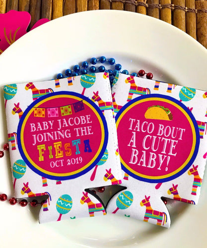 Fiesta Party Can Huggers. Bachelorette Fiesta Favors. Mexican Vacation Favors. Pinata Birthday Party Fiesta Can Coolers! Final Fiesta Favors
