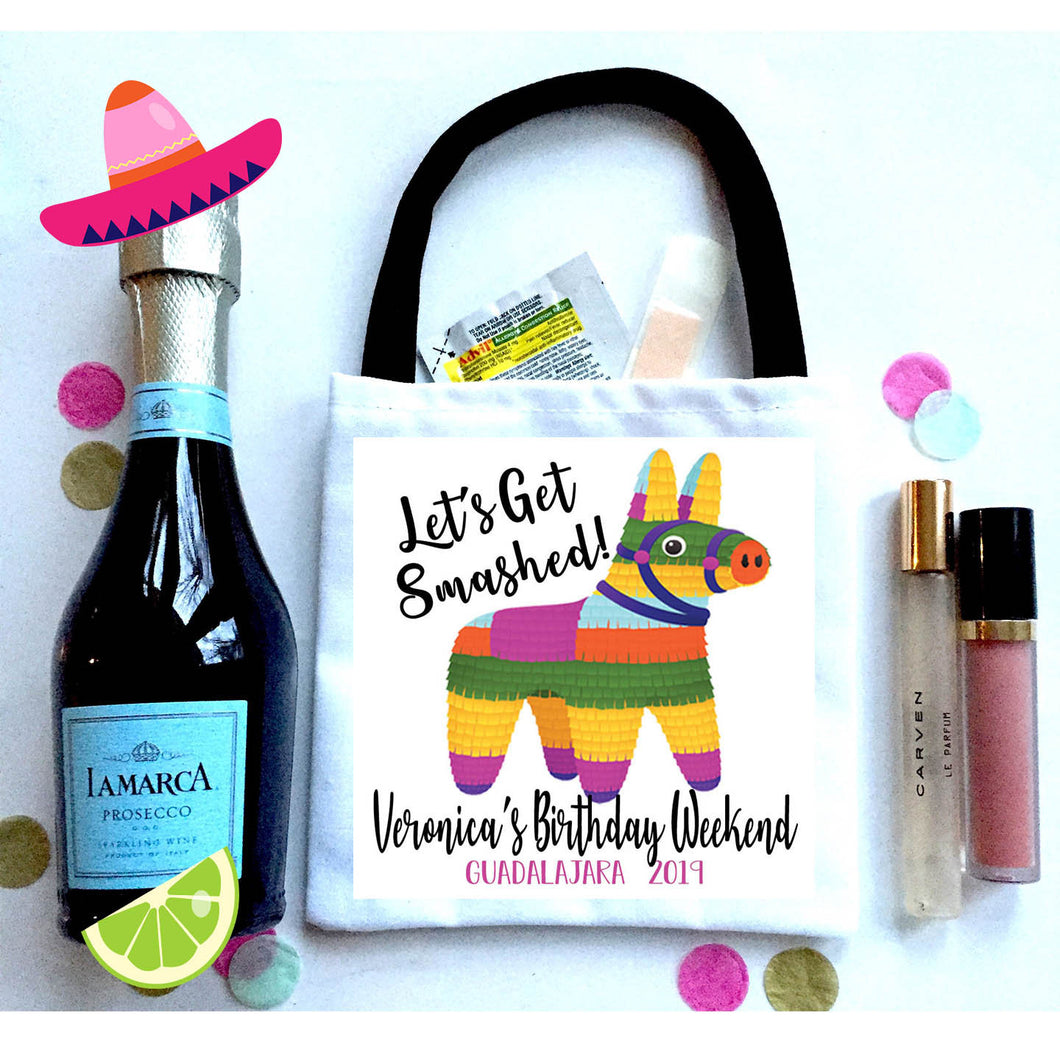 Fiesta Party Hangover Bags. Final Fiesta Oh Shit Kits! Bachelorette Mini Bag. Birthday fiesta Gift Bag. Fiesta Birthday or Vacation!