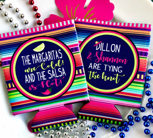 Fiesta Party Huggers. Fiesta Wedding Shower Favors. Bachelorette Final Fiesta Party Favors.Fiesta Birthday Party Favors!Bachelorette Fiesta!