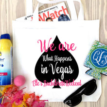 Load image into Gallery viewer, Vegas Bachelorette Personalized Tote Bag
