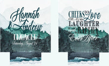 Load image into Gallery viewer, Mountain Party Can Huggers. Colorado Wedding Favors. Asheville Bachelorette Favors. Colorado Bachelorette Party Huggers! Mountain Wedding
