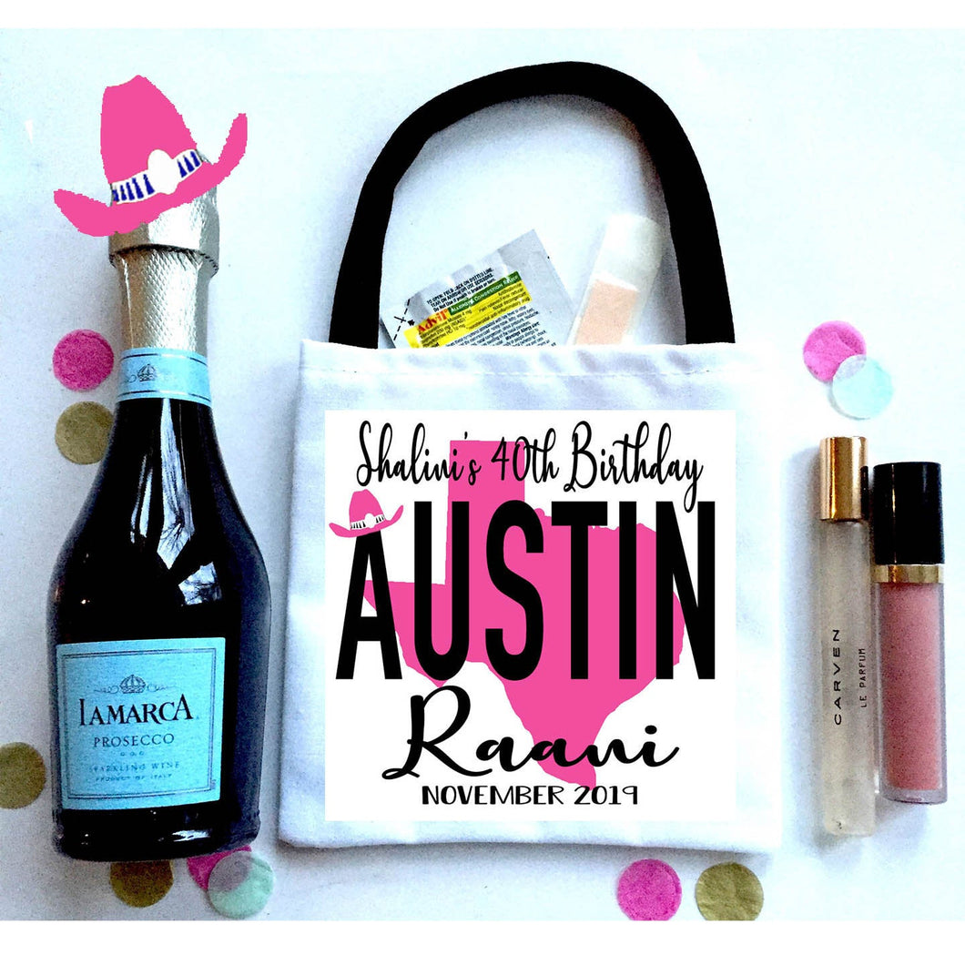 Austin Party Favor Bags