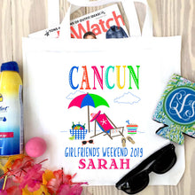 Load image into Gallery viewer, Fiesta Personalized Tote Bag
