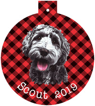 Load image into Gallery viewer, Goldendoodle Personalized Ornament
