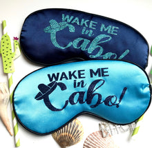 Load image into Gallery viewer, Cabo Glitter Sleep Mask
