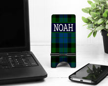 Load image into Gallery viewer, Plaid Phone Stand
