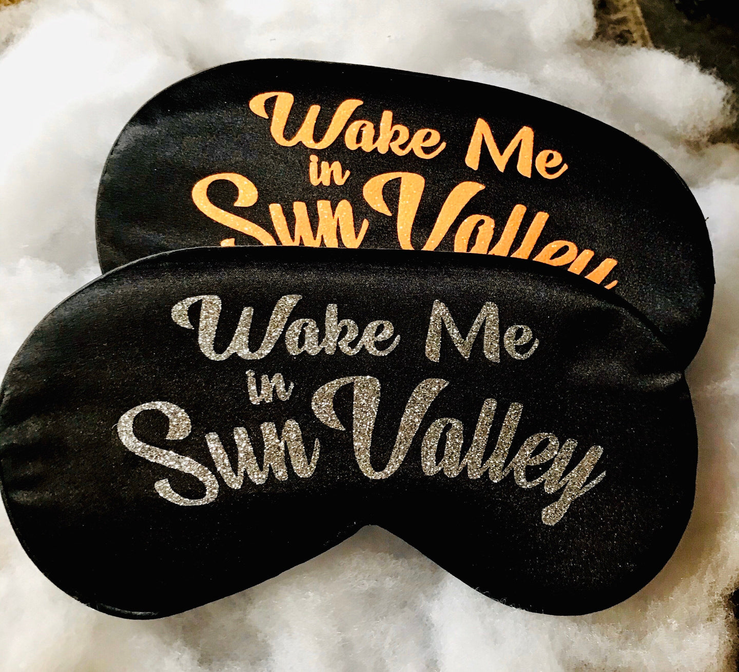Sun Valley Glitter Sleep Mask