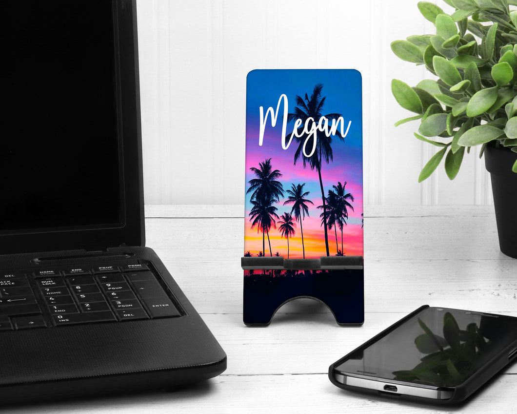 Tropical Palms Phone Stand