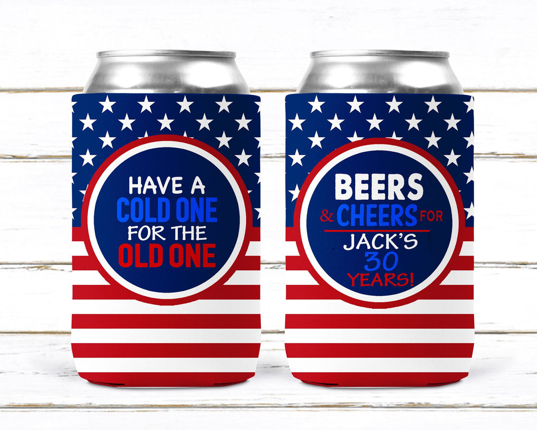 Beers and Cheers Party huggers. 21 30 40 50 Beer Birthday Favors! Bachelor Party Gifts. Cheers and Beers Party favors. Groomsman Can Cooler