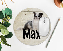 Load image into Gallery viewer, Australian Shepherd Mouse Pad. Custom Personalized Golden Doodle gift. Labradoodle theme gift!  Golden doodle theme gift! Doodle gifts!
