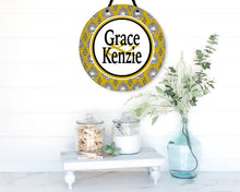 Load image into Gallery viewer, Henna Gold Personalized Room Sign
