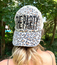 Load image into Gallery viewer, Distressed Leopard Party Hat
