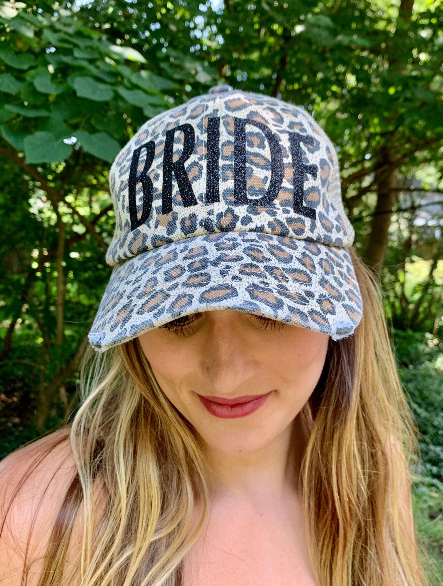 Leopard Bride Hat