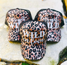 Load image into Gallery viewer, Leopard Trucker Hat | Birthday Trucker Hat | Bachelorette Party Hat | Leopard Party Hat | Bride to Be Hat | Bride Hat |
