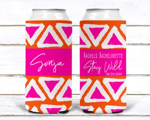 Tribal Party Huggers. Bride Tribe Bachelorette Favors. Tribal Girls weekend Huggers. Boho Chic Girls weekend Favors.