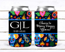 Load image into Gallery viewer, Fiesta Party Huggers. Bachelorette Favors. Engagement Party! Slim Can Fiesta Birthday Party Favors! Down to Fiesta! Slim Can Bachelorette!
