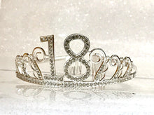 Load image into Gallery viewer, 18th Birthday Tiara

