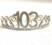 Load image into Gallery viewer, 103rd Birthday Tiara
